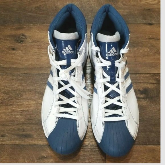 adidas Pro Model '08 CLIMACOOL Adiprene Mid Top Basketball Shoes Store Sample - Picture 2 of 10